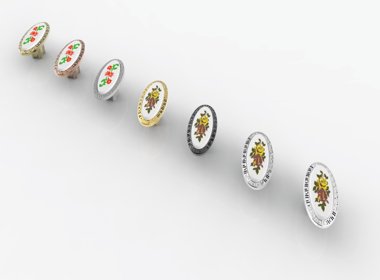  Мебельная ручка-кнопка TL 3.60242 - TL 3.60248